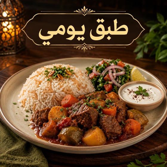 طبق يومي