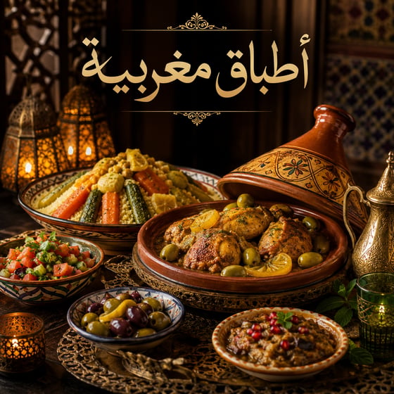 أطباق مغربية