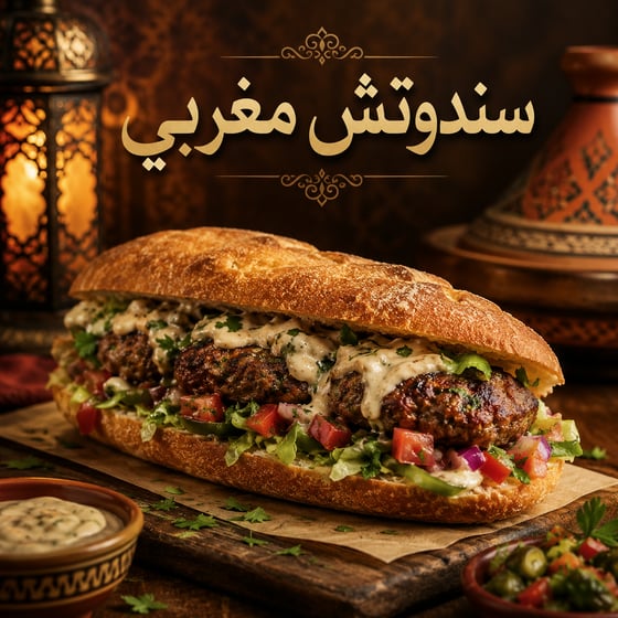 سندوتش مغربي