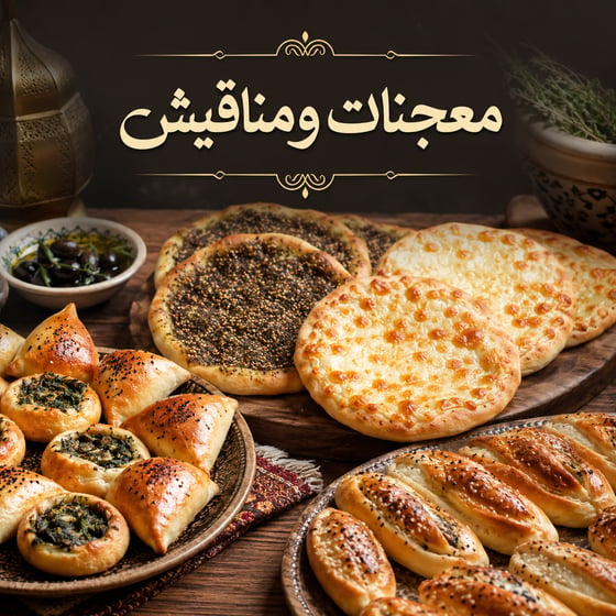 معجنات ومناقيش